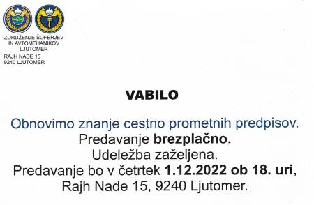 Vabilo obnovitve znanja cpp